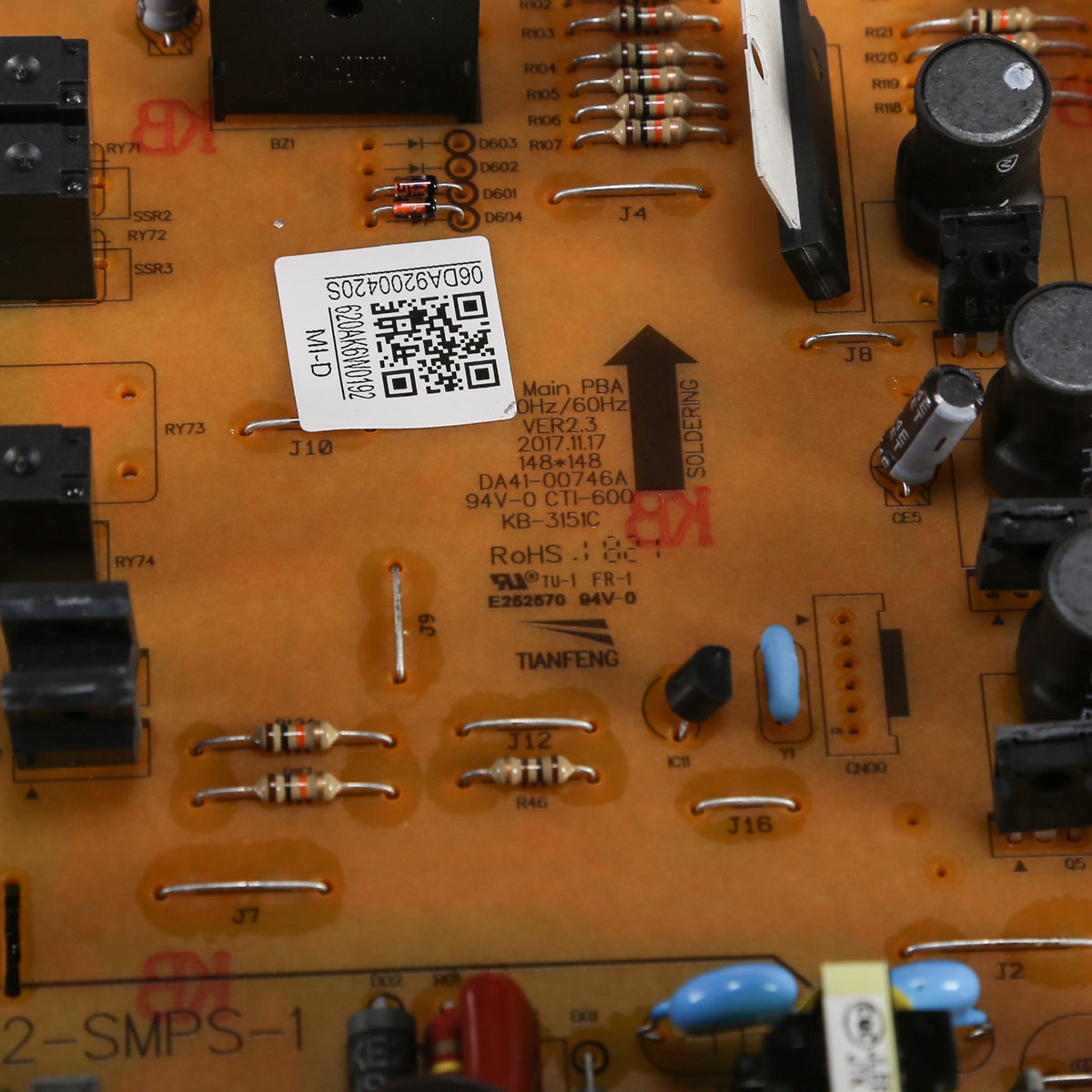 Samsung DA92-00420S Genuine OEM Assembly PCB Main