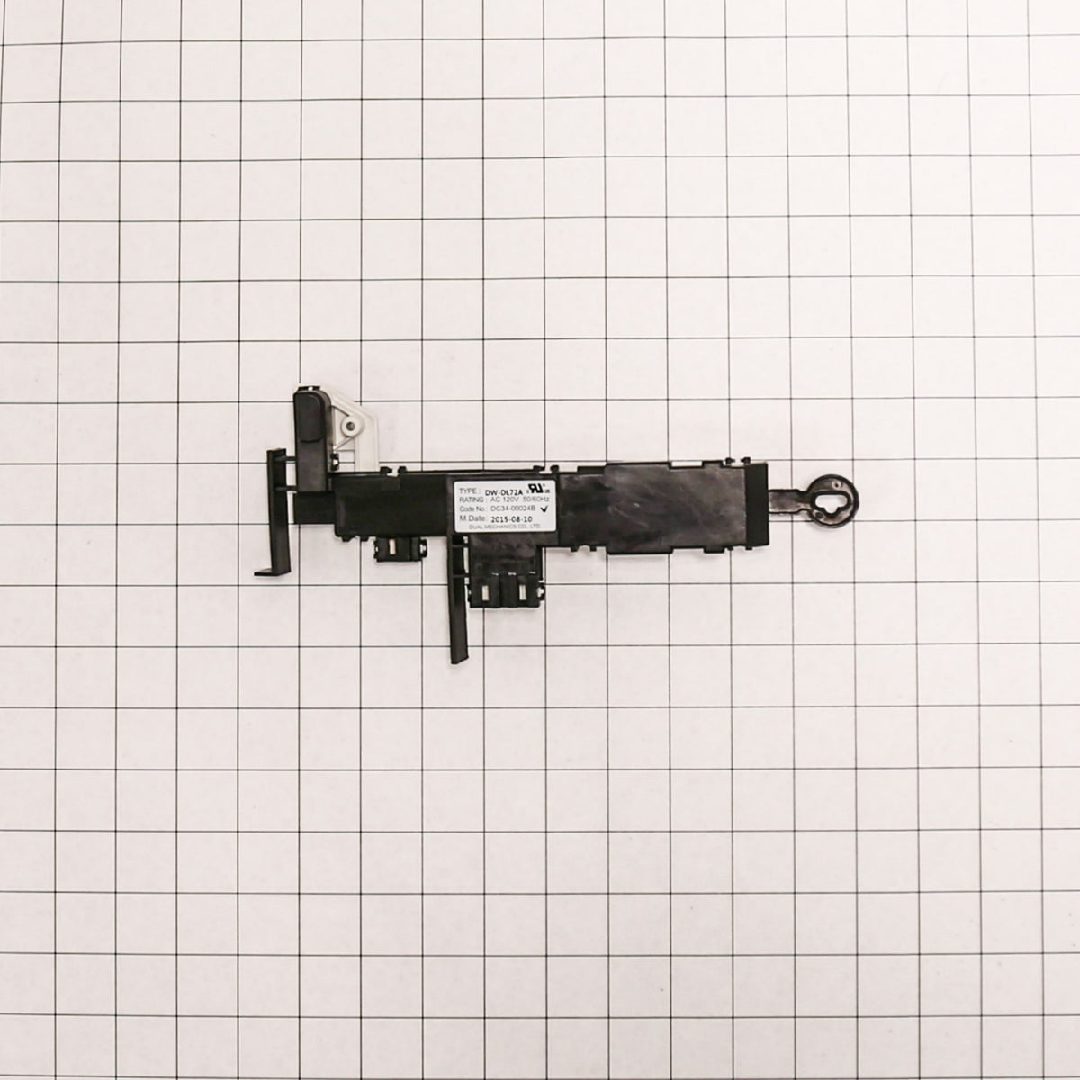 Samsung DC34-00024B Washer Door Lock Switch Assembly (Replaces DC34-00024D)