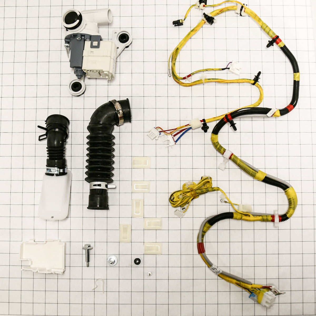 Samsung DC98-01877A Genuine OEM Drain Pump Service Kit for Samsung Washing Machines
