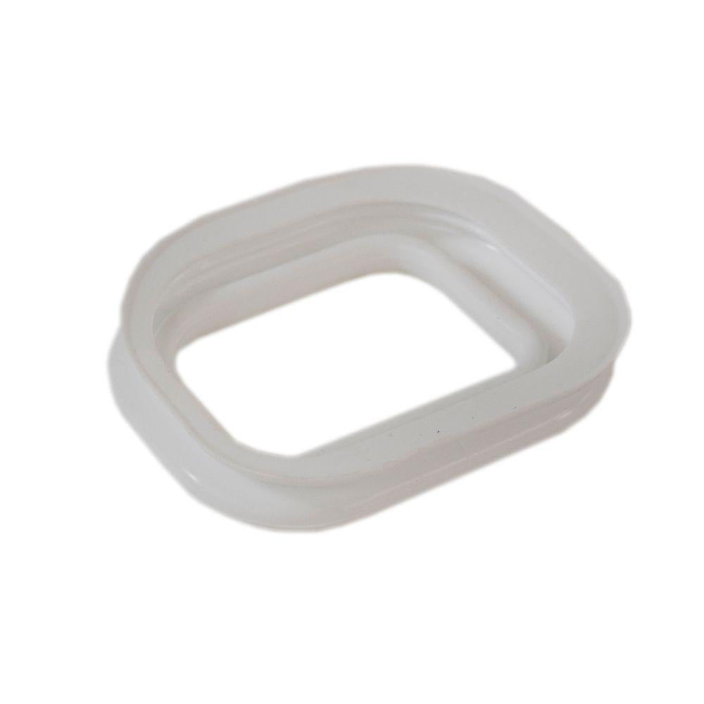 SAMSUNG DA63-06945A Refrigerator Dispenser Ice Chute Cap Gasket Genuine Original Equipment Manufacturer (OEM) Part White
