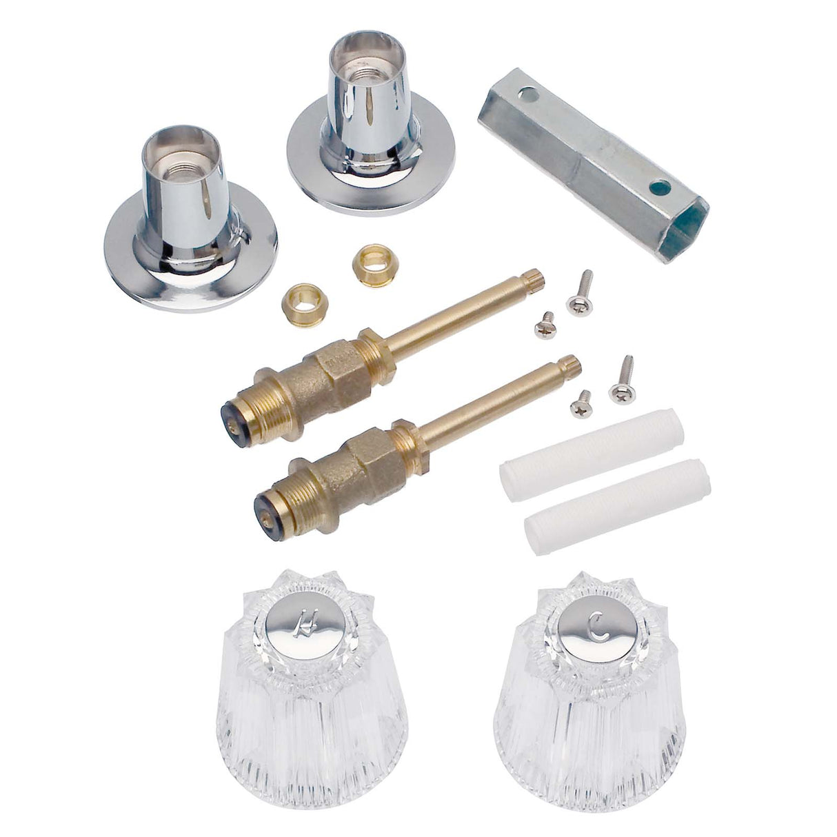 PlumbMaster Approved 39689 2-Handle Remodeling Trim Kit For Price Pfister Windsor Tub and Shower