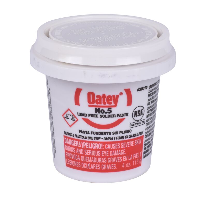 Oatey 30013 No. 5 Soldering Paste Flux. 4 oz