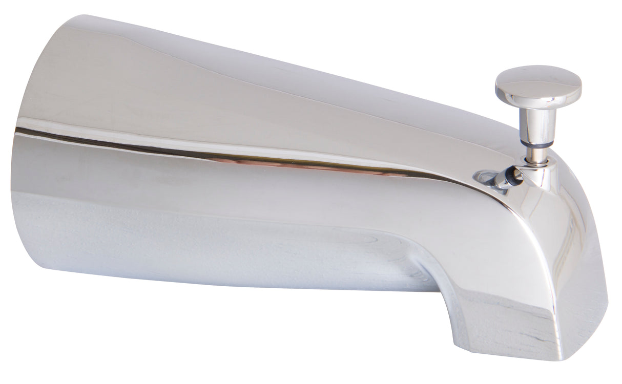PlumbMaster Approved 54025TA P S Purch Tub Spout 1/2"FIP, Nose End-CH