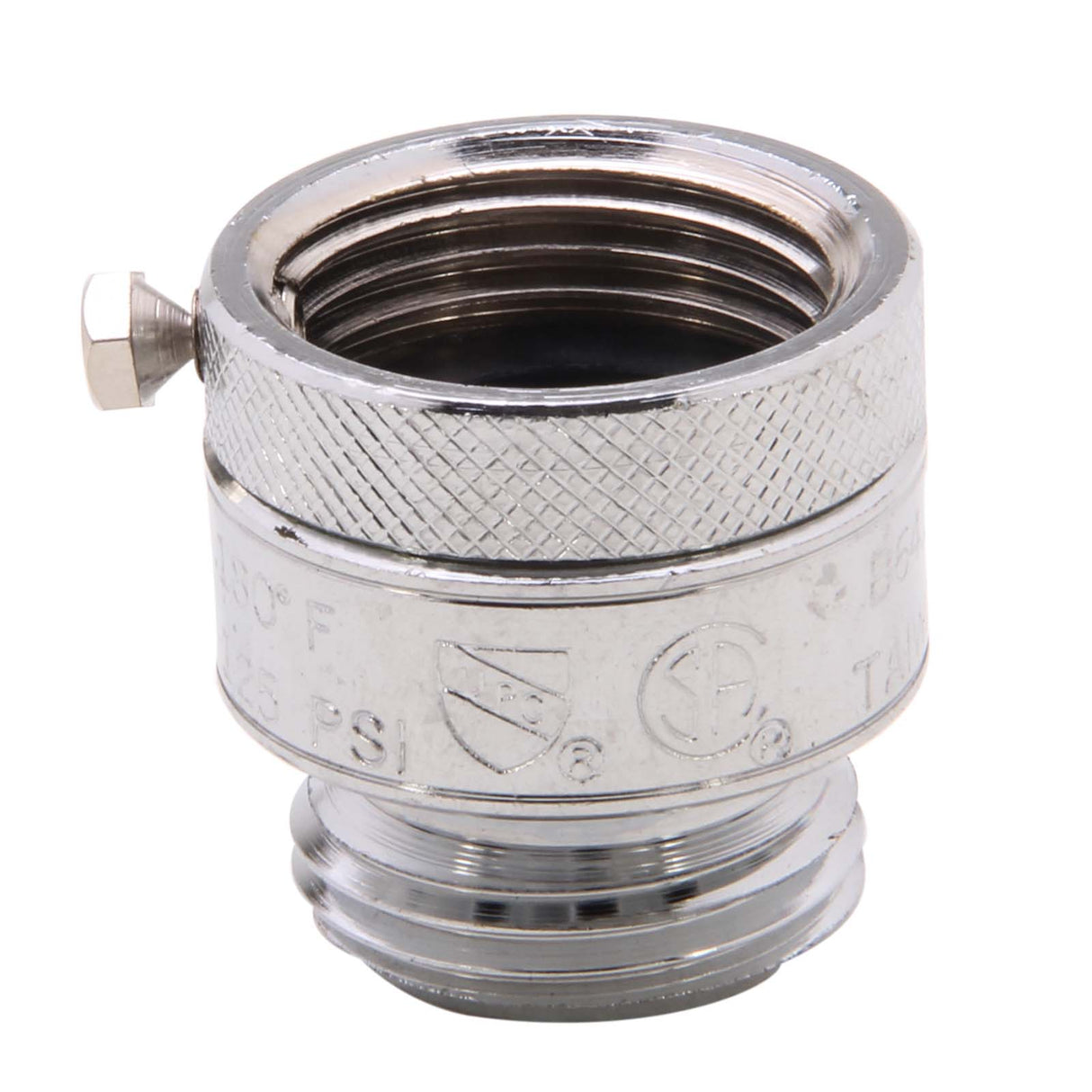 SharkBite V-3C 3/4" NPT Manual Drain Vacuum Breaker Brass Chrome