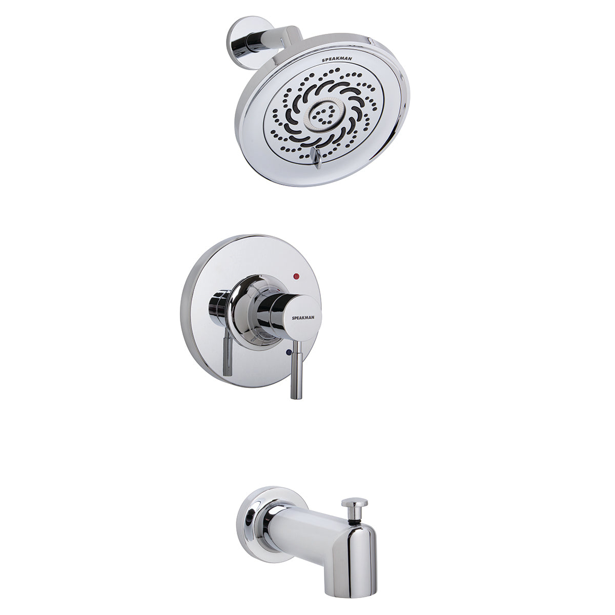 Neo SLV-1030-UNI EasyInstall Universal Tub/Shower Combination, 1.75 gpm