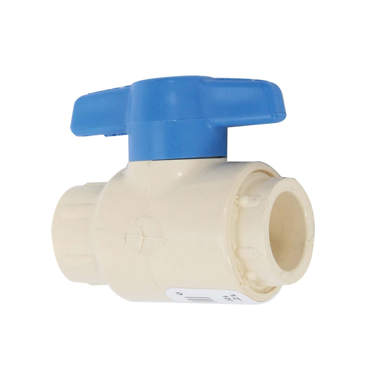 FlowGuard Gold CBV-0750-S 3/4" Slip CPVC Full-Port Ball Valve ABS Handle