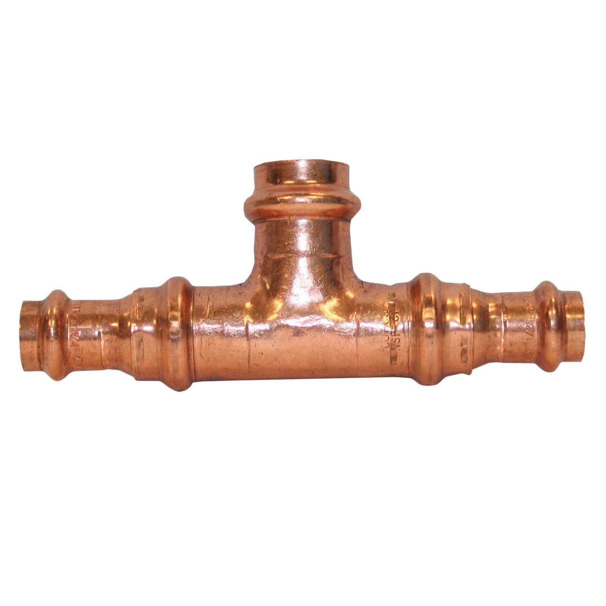 10066071 3/4" x 3/4" x 1" Press ApolloPress Copper Reducing Tee