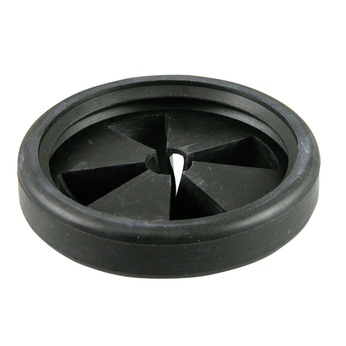 PlumbMaster Approved 73128 4" Dia Black Rubber Disposal Splash Guard (Bagged)