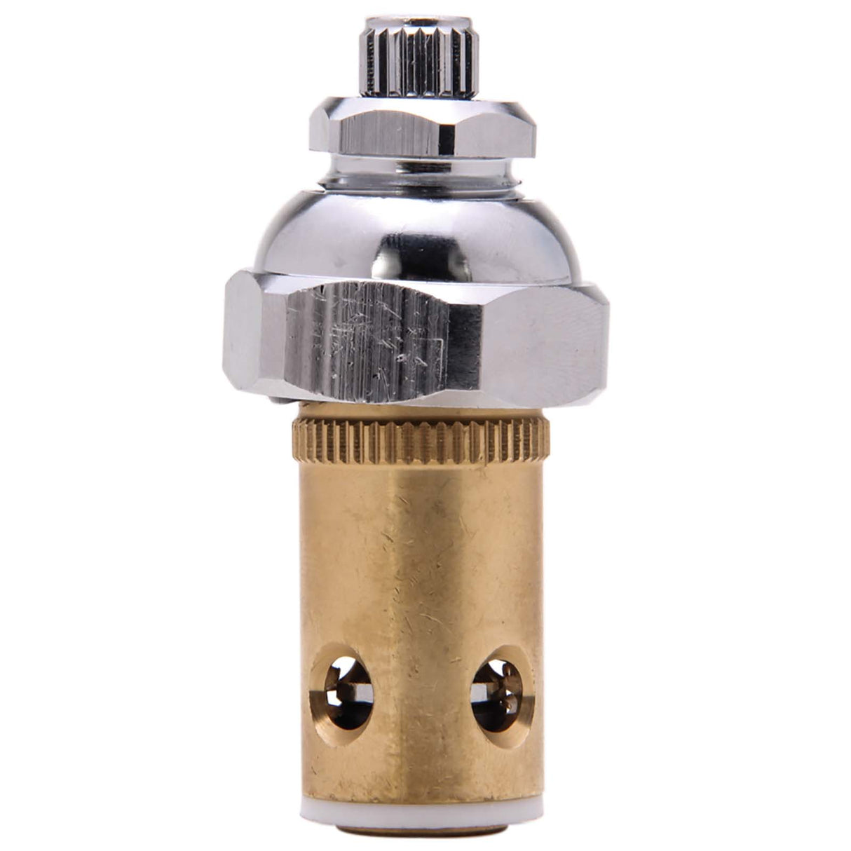 PlumbMaster Approved 18565NL Right Hand Hot Stem with Spring Check for T&S Pre-Rinse Faucets