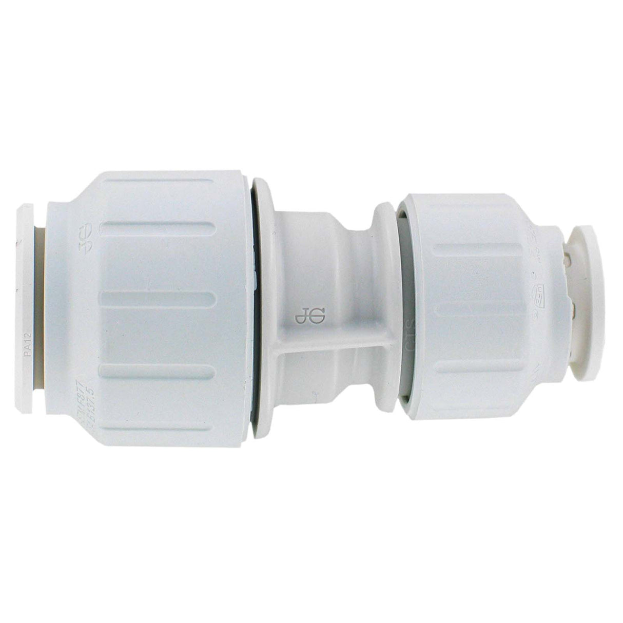 John Guest PEI202820 3/4" x 1/2" CTS Speedfit Plastic Reducing Coupling