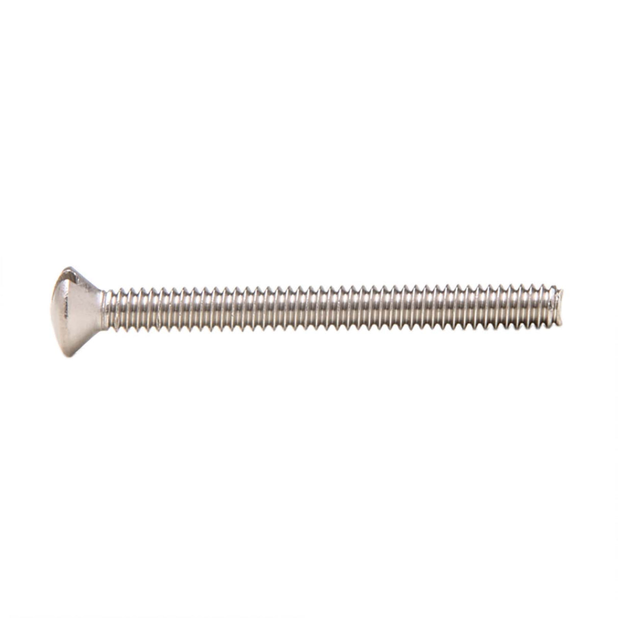 PlumbMaster Approved 35640 39 Oval Head Handle Screw (Bulk), #10-24 x 2", Chrome Plated
