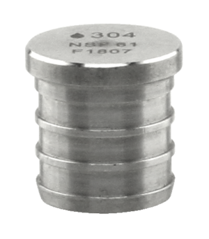 Boshart Industries SSPEX-P05 1/2" Stainless Steel PEX Plug