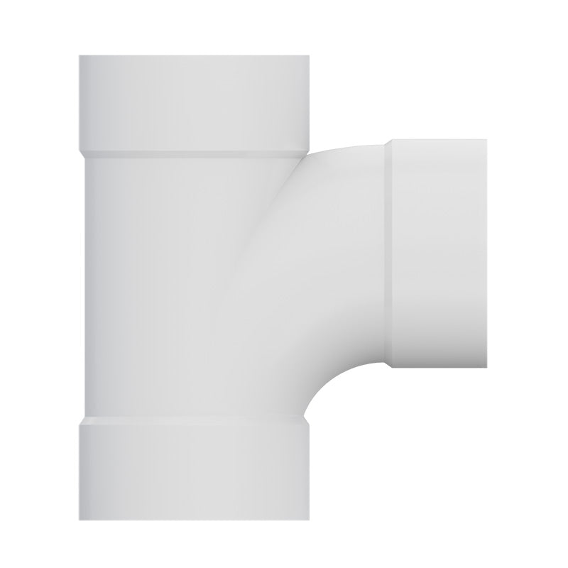 Tigre 36-6559 4" Solvent Weld Tee Wye H x H x H SDR35