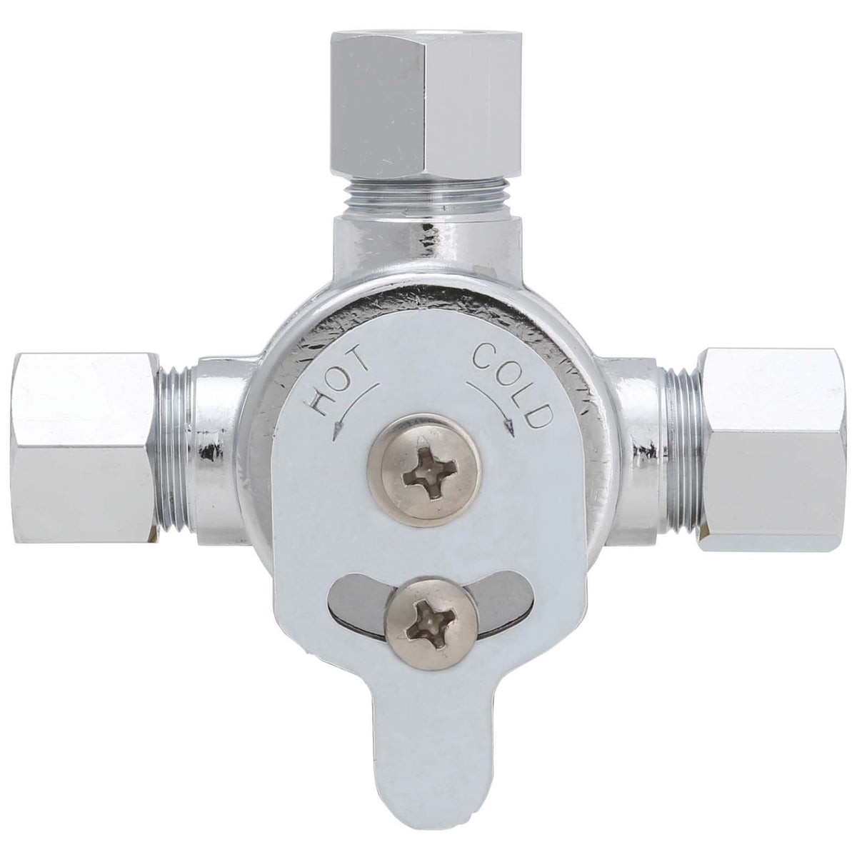 MIX-60-A Brass Mechanical Water Mixing Valve for Sloan Faucets Chrome