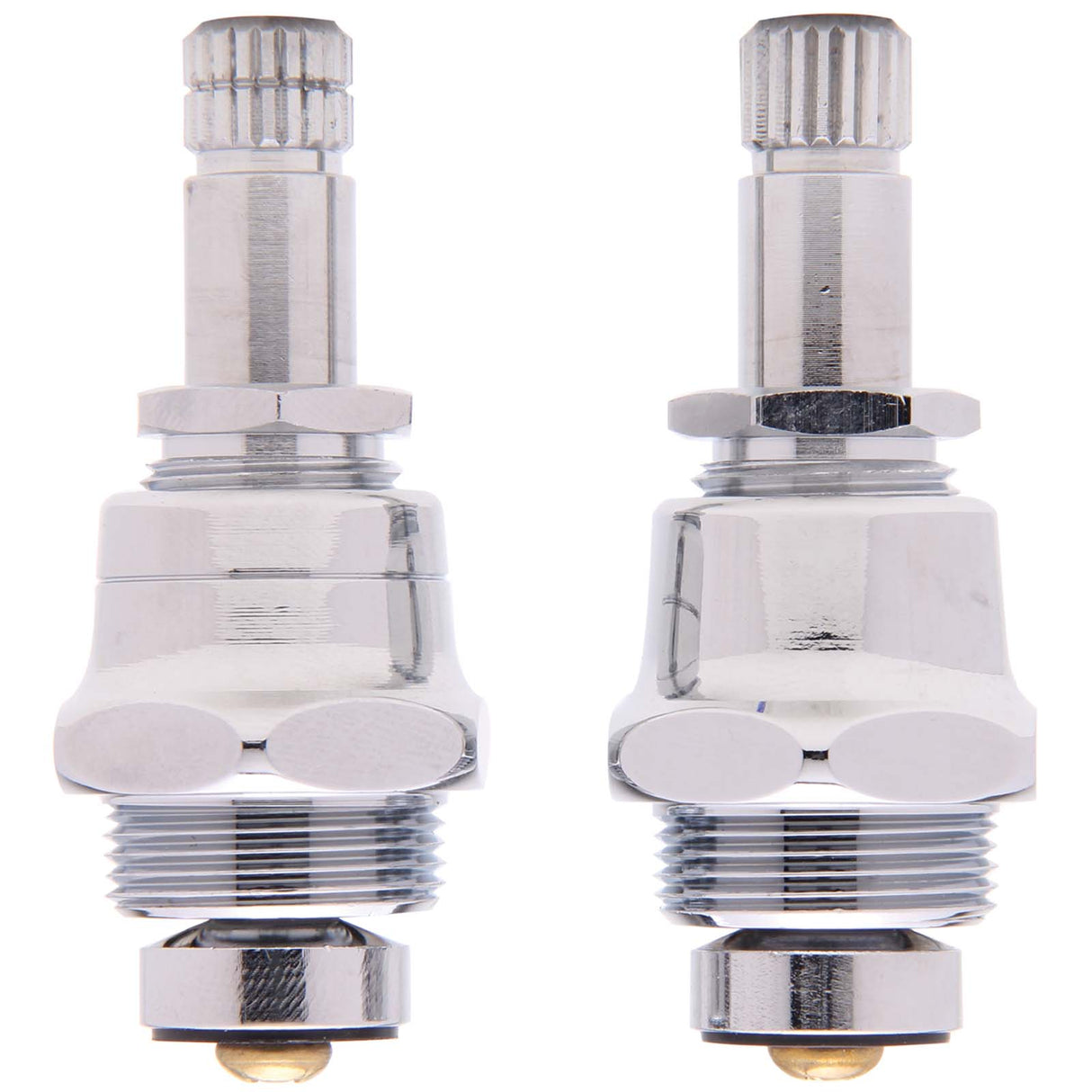 PlumbMaster Approved 10759NL Sp-4x Wb No-Lead Right Hand Hot & Left Hand Cold Stem with Bonnet (Pair) For Speakman Faucets