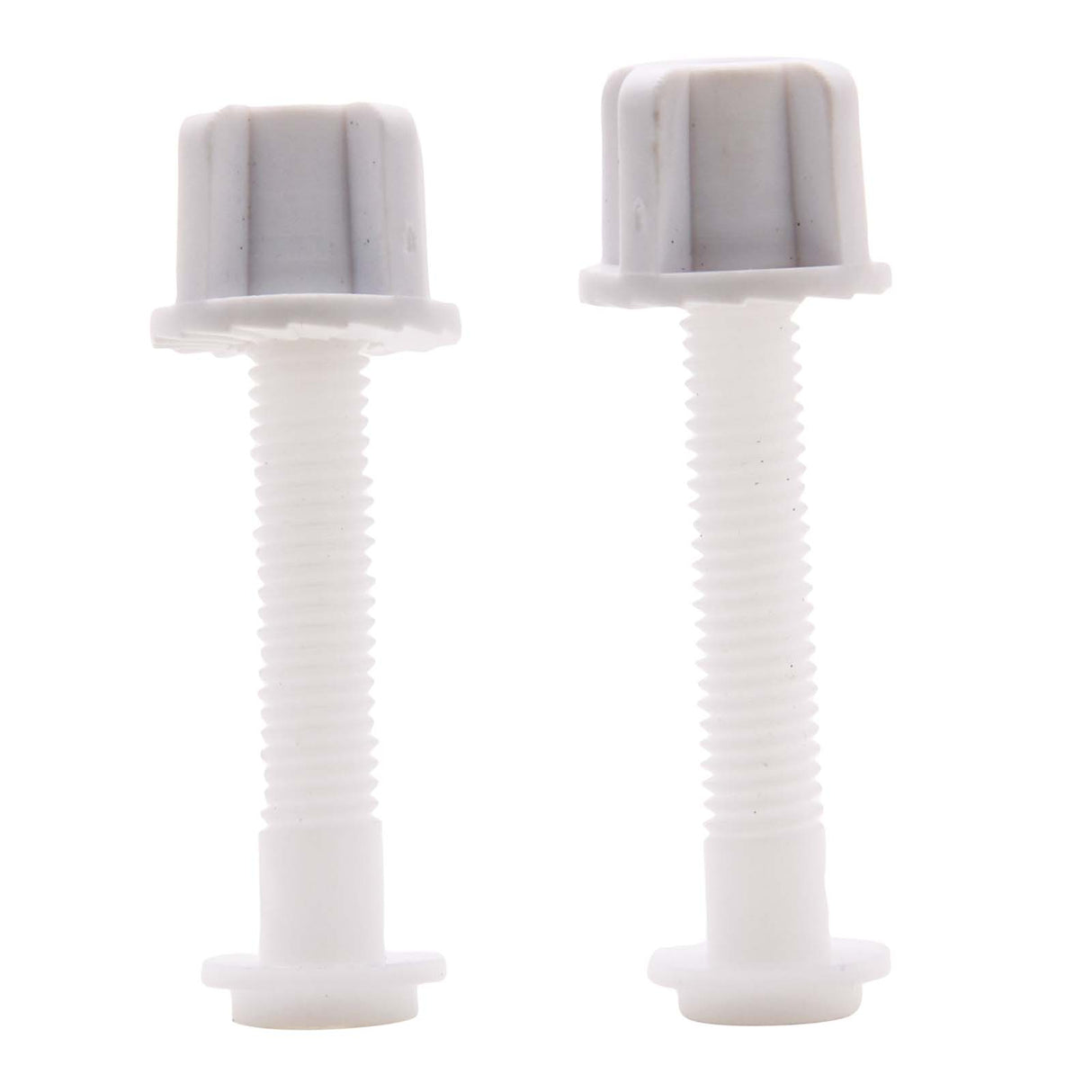 PlumbMaster Approved 40552 Plastic Toilet Seat Hinge Bolt, 7/16", White