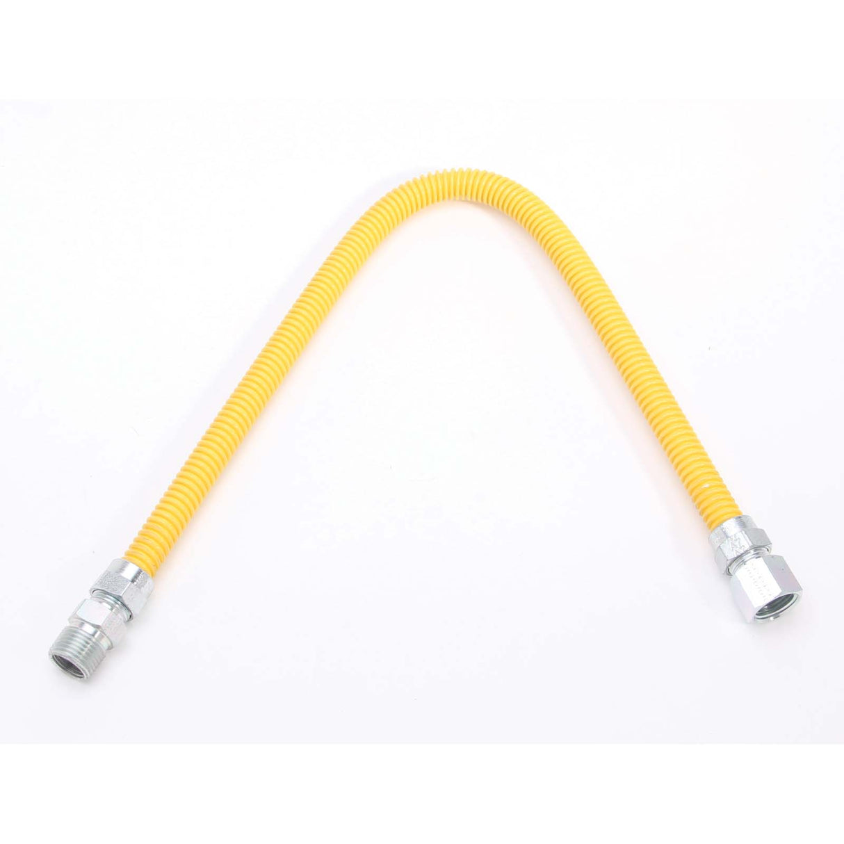 1/2" Female x 1/2" Male 24" L Dormont Stainless Steel Gas Connector