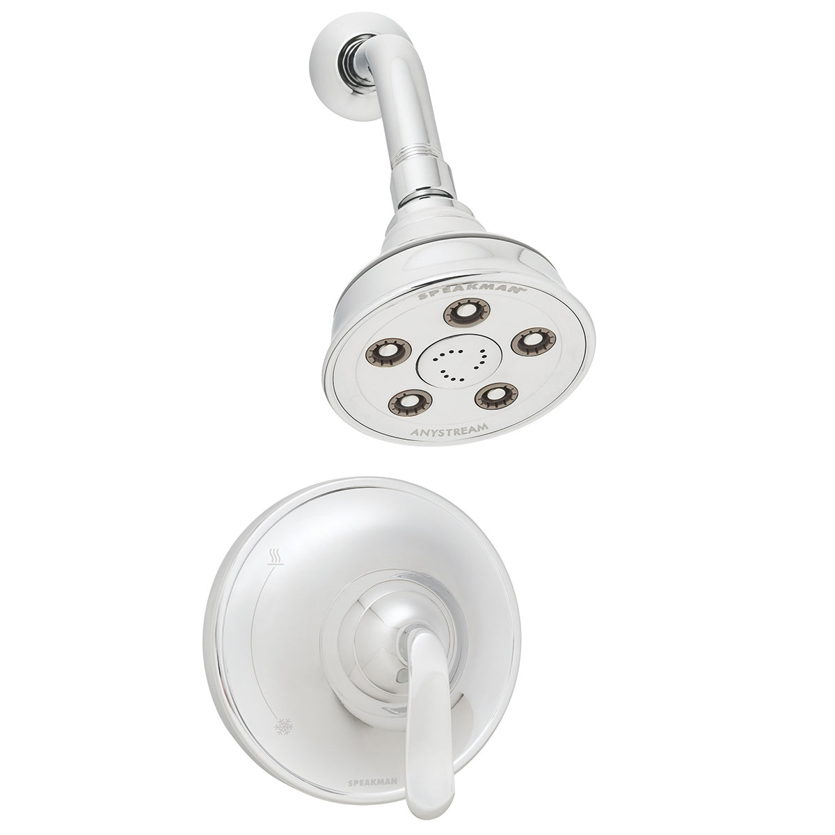 Speakman Caspian SM-7010-P Shower System Combination Polished Chrome Finish - 2.5 GPM