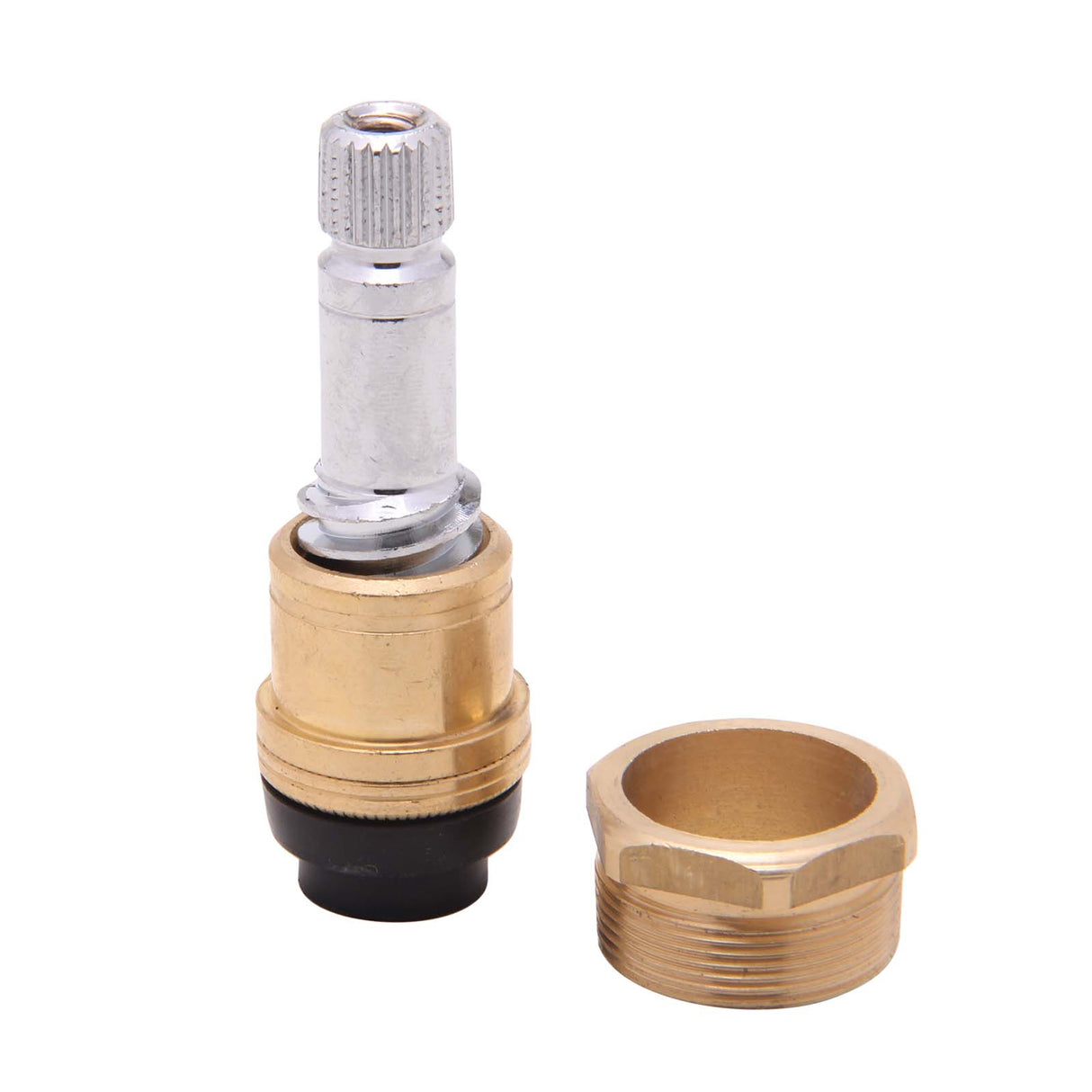 PlumbMaster Approved 15976NL 801wbn No-Lead Right Hand Hot Stem with Bonnet and Locknut for American Standard Aquaseal Lavatory Faucet