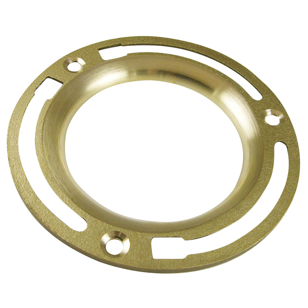 PlumbMaster Approved 94214 Cast Brass Floor Flange, 4"