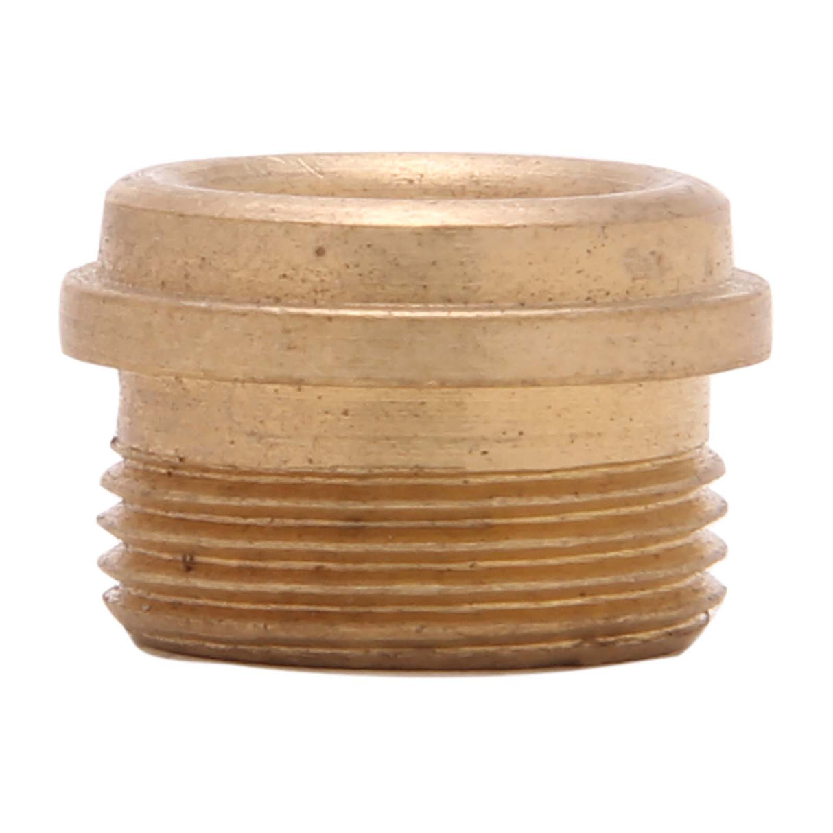 PlumbMaster Approved 30005NL 0572LF #6 No-Lead Plain Brass Bibb Seat (Bulk) For Central Brass, 9/16 - 27 TPI