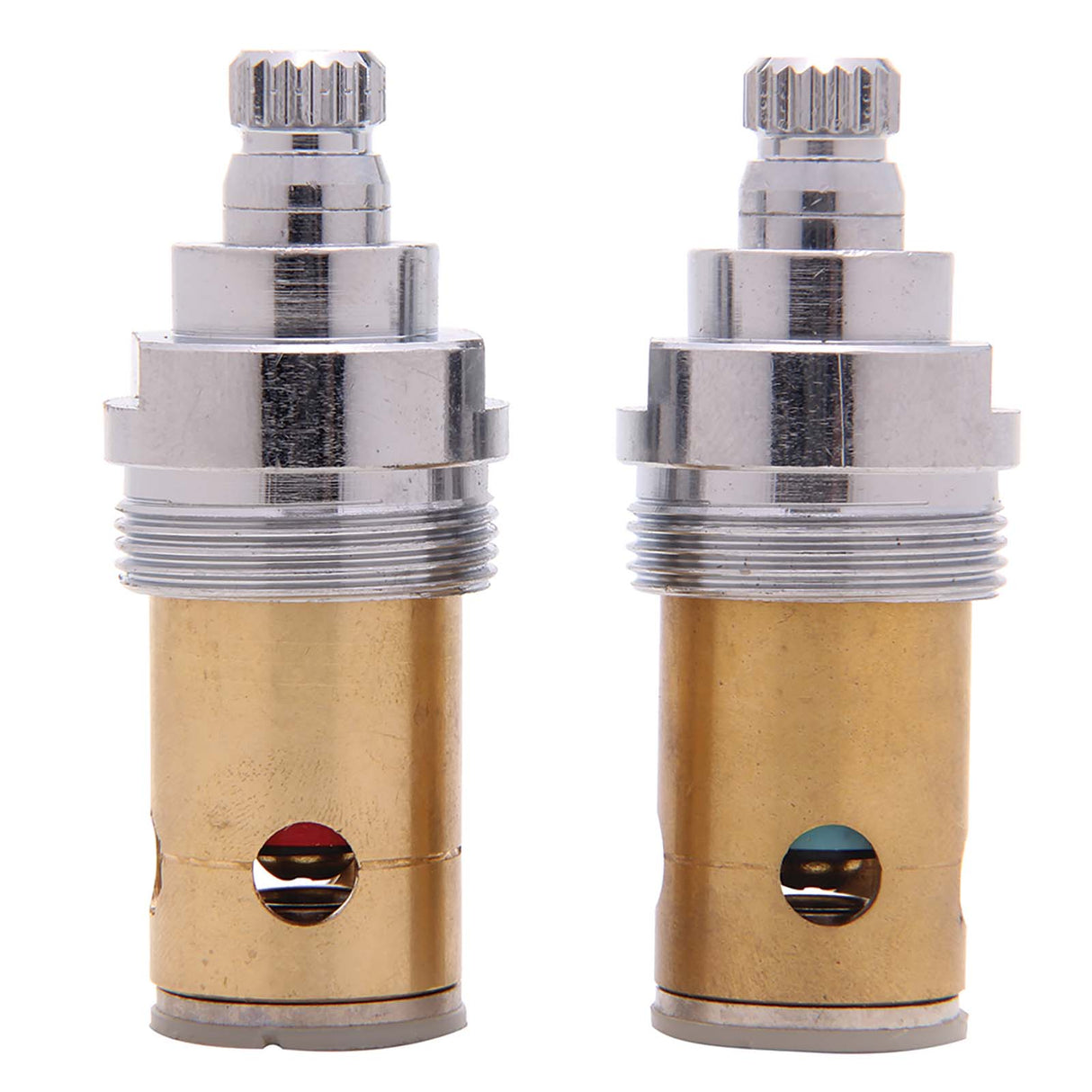 PlumbMaster Approved 10433NL K-26x Wbc No-Lead Left Hand Hot & Right Hand Cold Stem with Bonnet (Pair) For Kohler Valvet Faucets