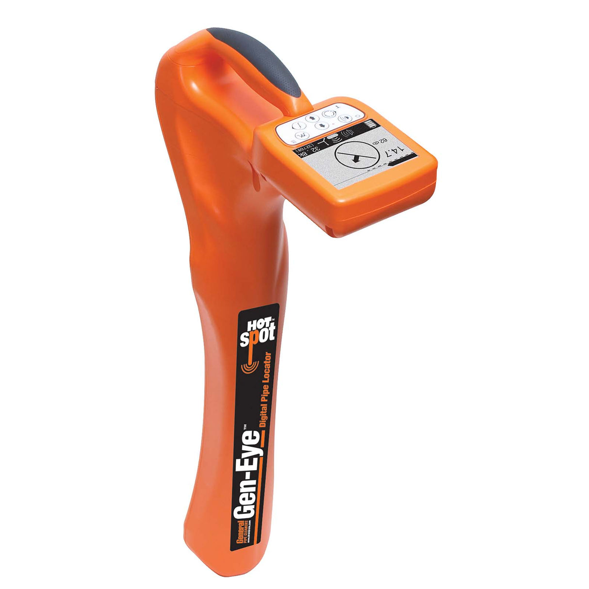 General Pipe Cleaners Gen-Eye SD Hot Spot GL-100 Pipe Inspection/Location Digital Locator with Padded Bag