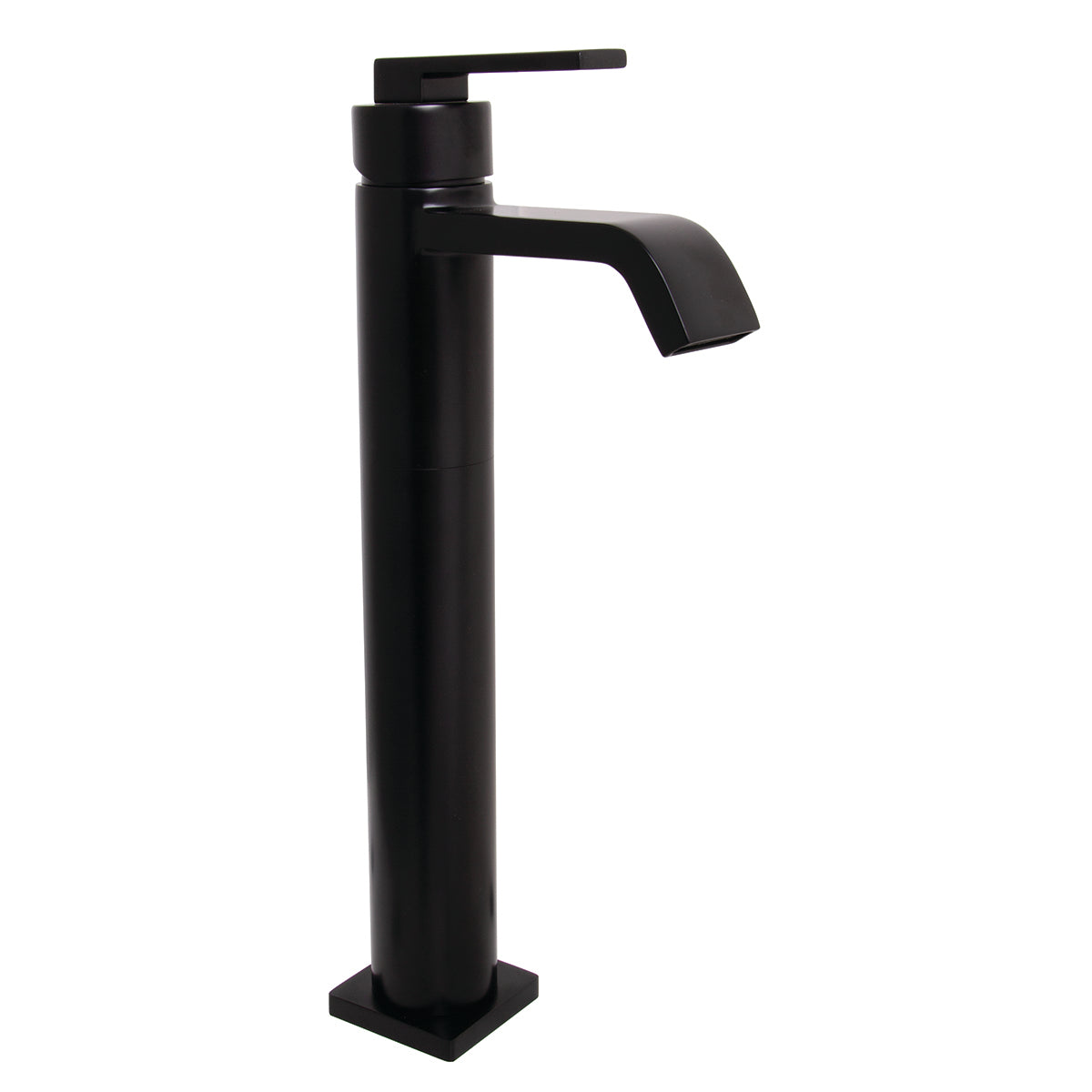SB-2504-MB Lura Single Lever Vessel Faucet with Platform Lever Handle