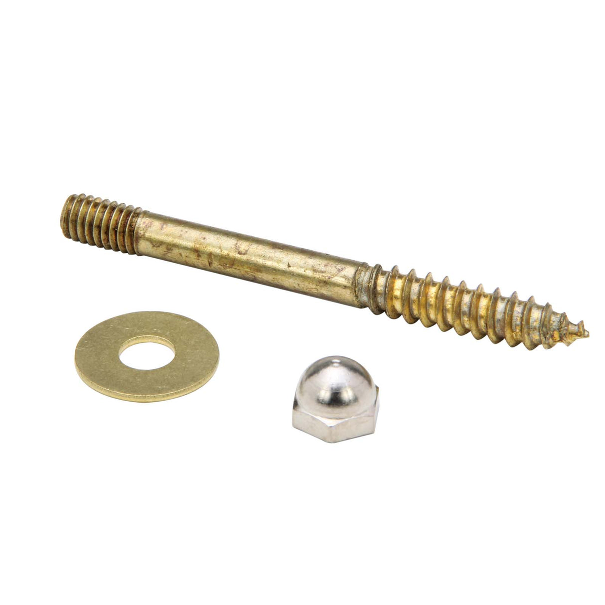 PlumbMaster Approved 40570 Solid Brass Closet Screw, 5/16" Diameter x 2-1/2" Length
