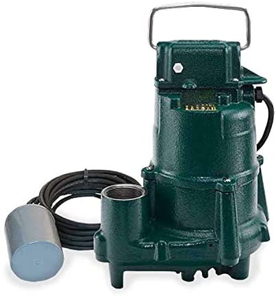 Zoeller 98-0005 M98 1/2 HP Sump Pump w/ Pigtail
