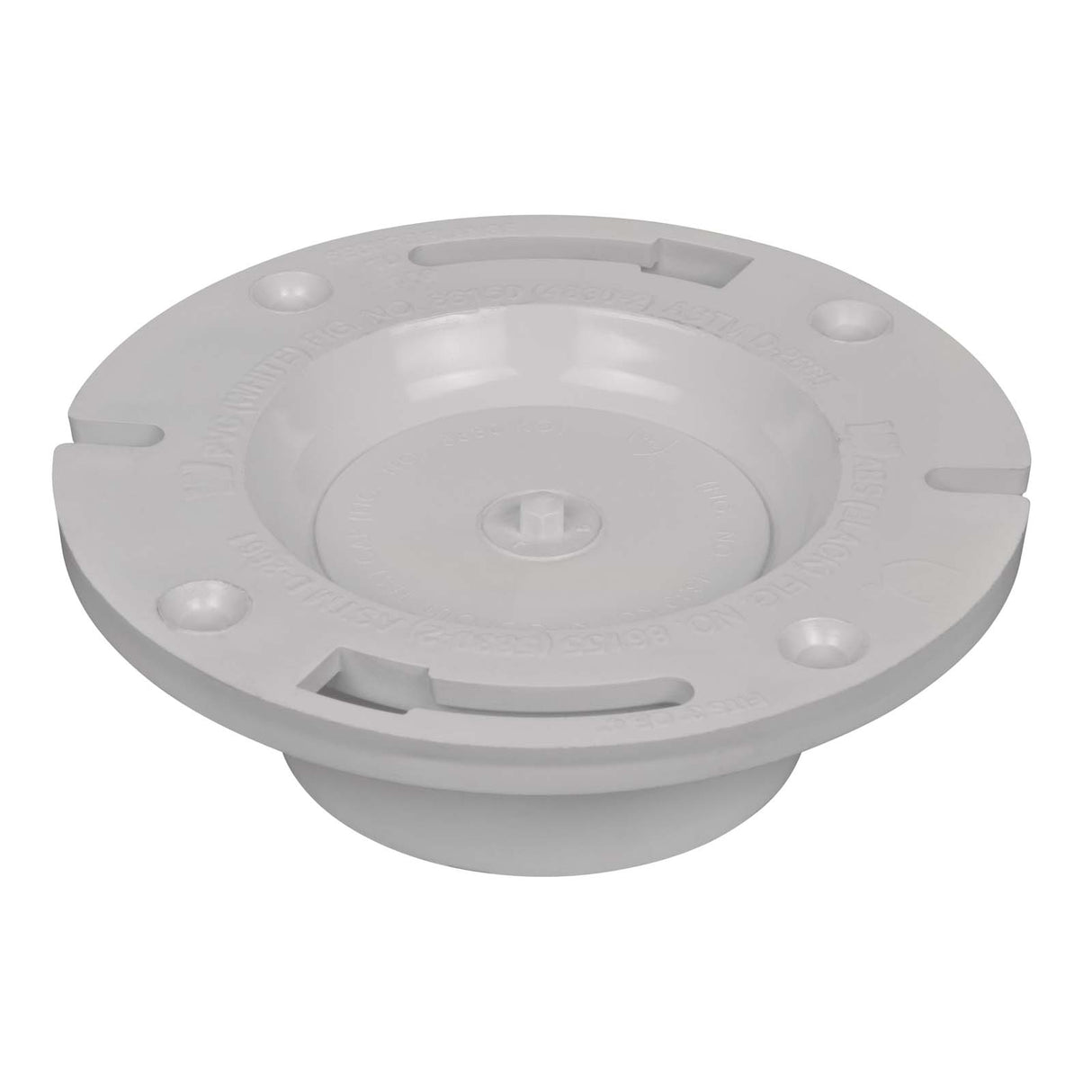 IPS Corp 86130 4830KO Closet Flange, 3" ID x 4" OD, PVC