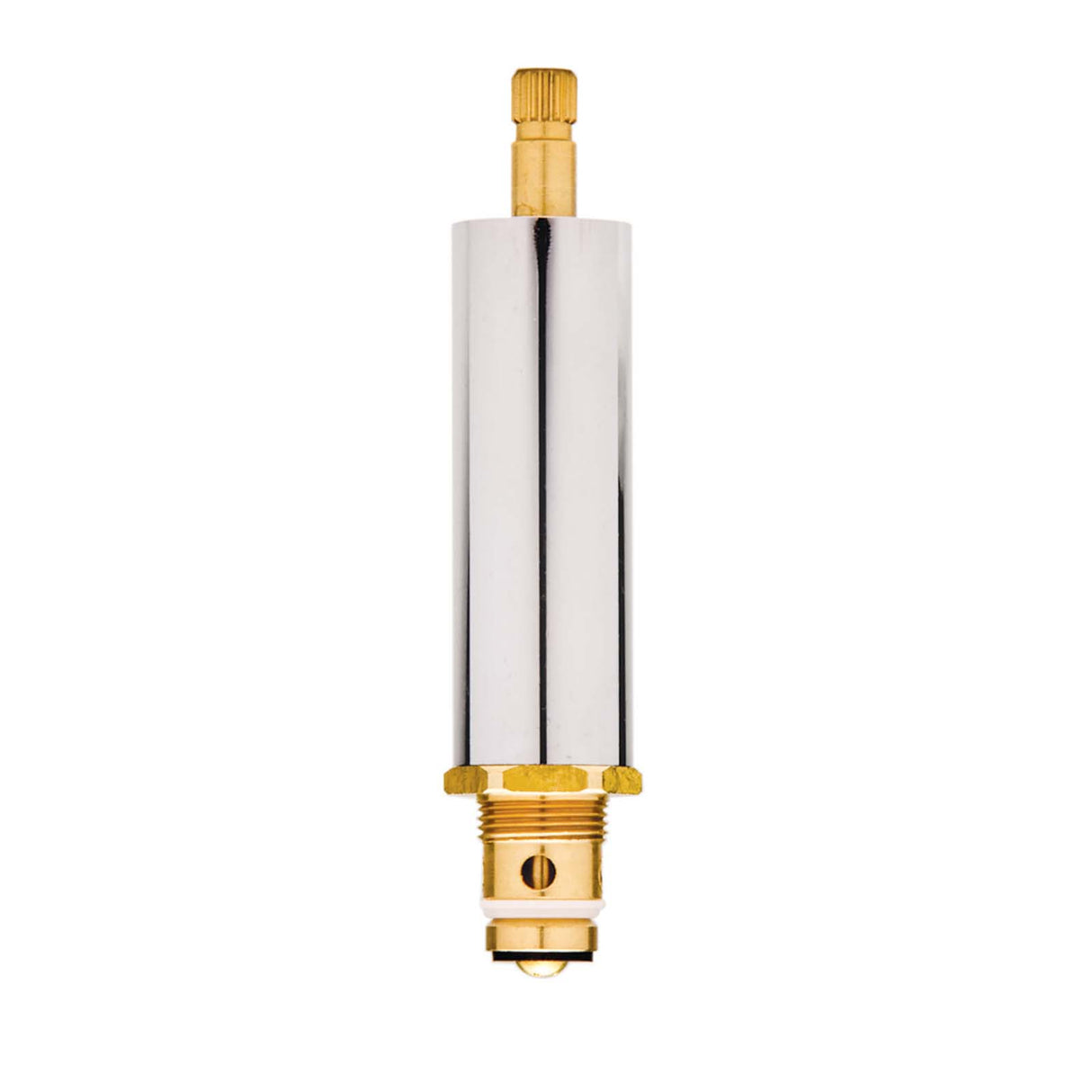 PlumbMaster Approved 6056P Diverter Stem Unit with Bonnet (Retail) For Eljer Lusterline, Royal Brass