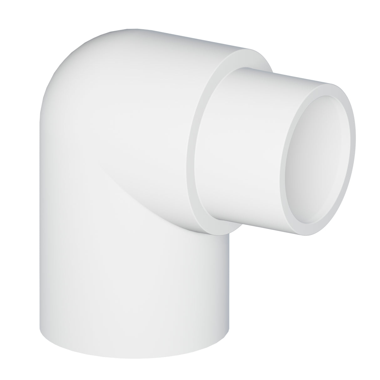 Tigre 409-020 2" SPG x Slip PVC 90 deg Street Elbow