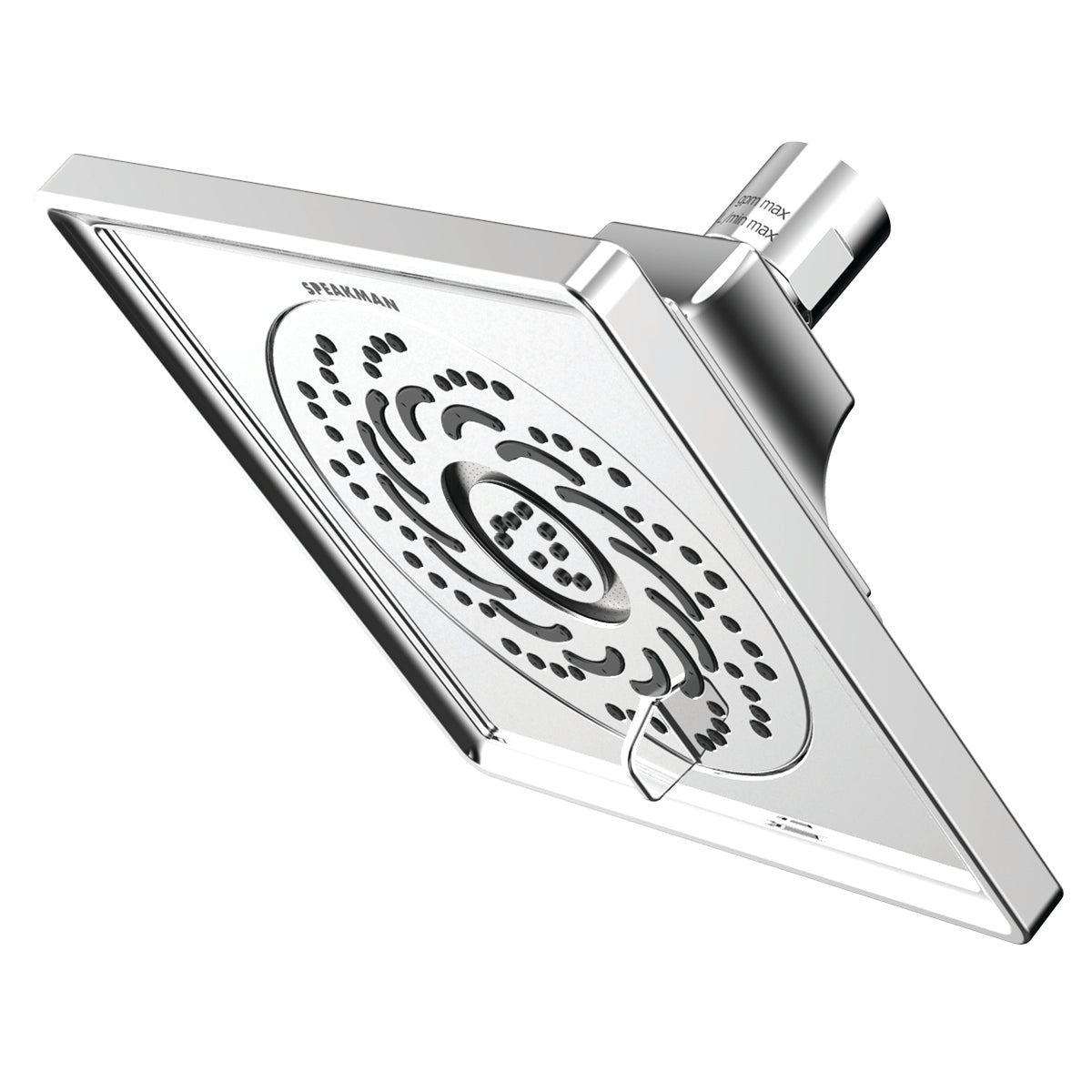 Speakman Rainier S-5002-E2 Exhilaration Shower Head Polished Chrome Finish - 2.0 GPM