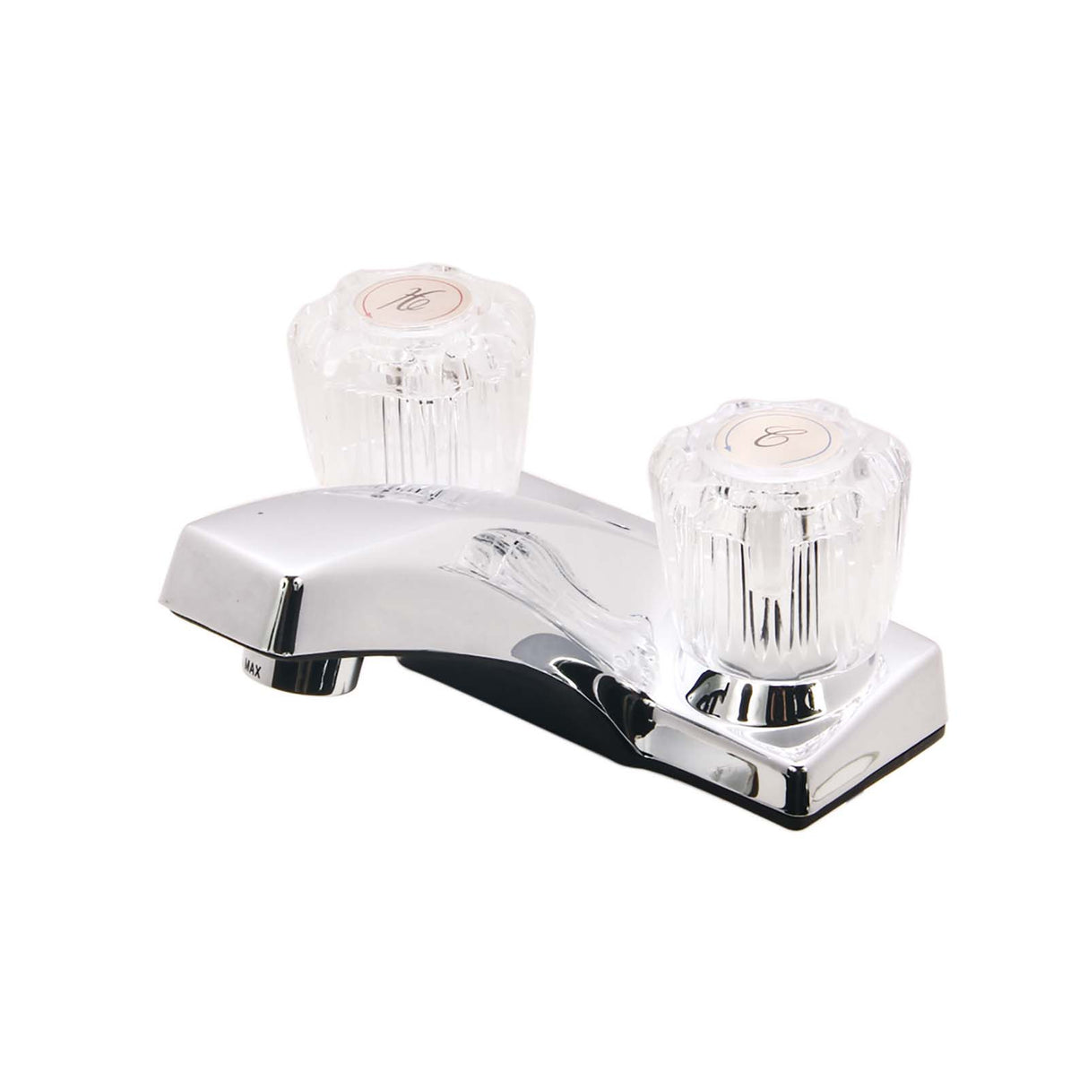 Columbia Two Handle Centerset Bathroom Faucet Less Pop-up, Chrome