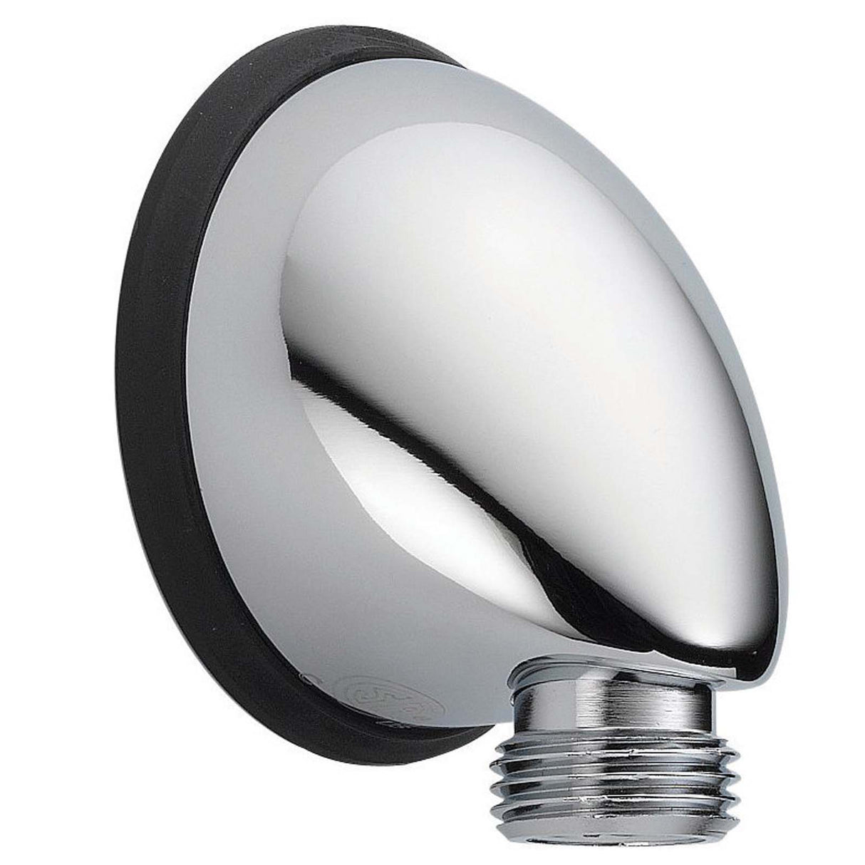 Delta U4980-PK Brass 90 deg Wall Supply Elbow, Chrome