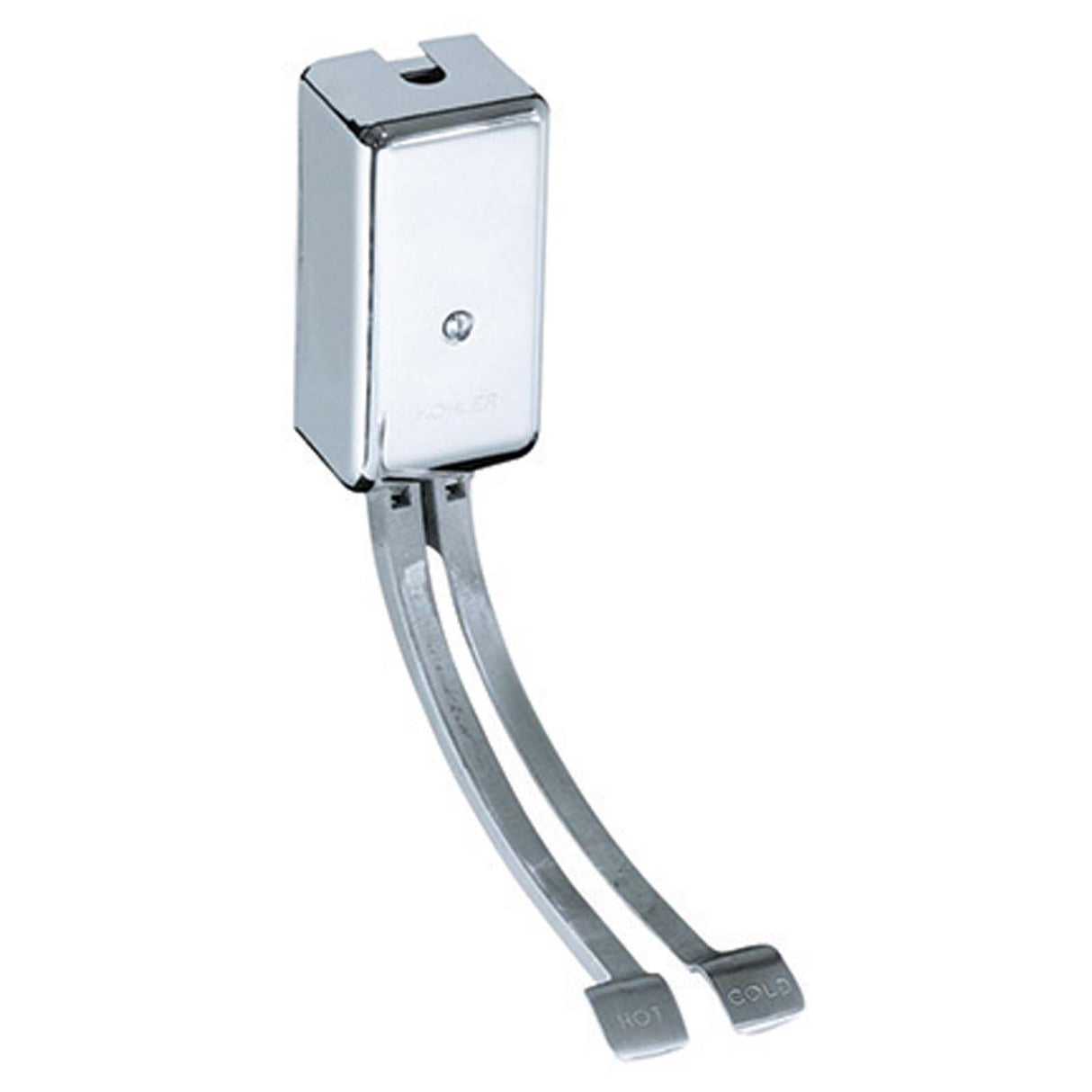 Kohler K-13816-CP Polished Chrome Brass Double Foot Control