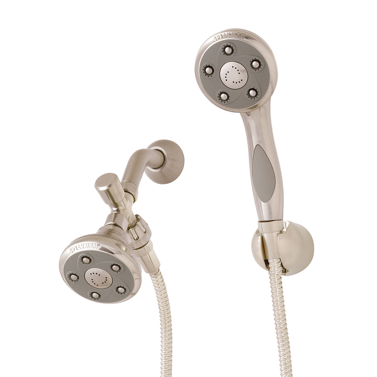 Speakman Napa VS-112007-BN Hand Shower with Shower Head Brushed Nickel Finish - 2.5 GPM