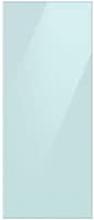 SAMSUNG Morning Blue Glass BESPOKE 3-Door French Door Refrigerator Top Panel