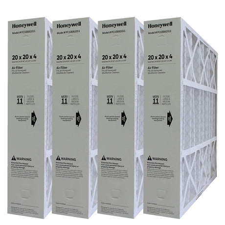 Honeywell FC100A1011 20x20x4 MERV 11 Air Filter – Replacement HVAC Furnace & AC Filter
