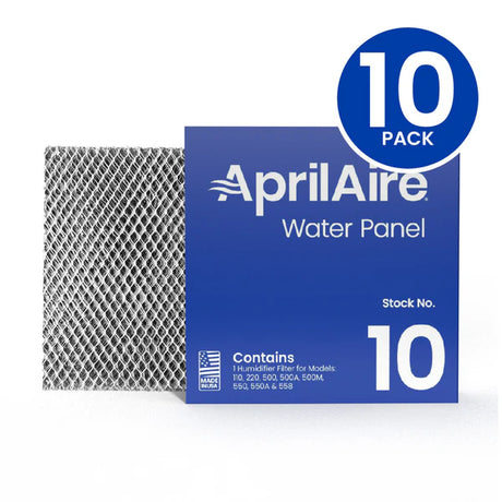 AprilAire 10 Water Panel Humidifier Filter Replacement for AprilAire Whole-House Humidifier Models 110, 220, 500, 500A, 500M, 550, 550A, 558
