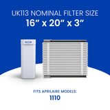 Aprilaire IAQ Air Filters UK113-1PK replacement part