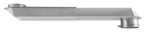 Whirlpool 4396037RP Genuine OEM Dryer Telescoping Vent Kit For Dryers Vent dryer vent hose dryer vent dryer hose dryer duct dryer vent kit Standard Size Stainless Steel 1 each