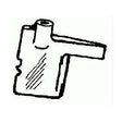 GE WJ2X547 Genuine OEM Louver Mtg C