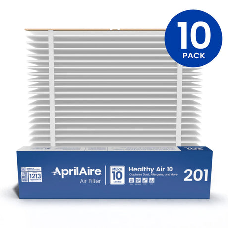 AprilAire 201 Replacement Furnace Filter for AprilAire or Space-Gard 2200 or 2250 Whole-House Air Purifiers - MERV 10, 20x25x6 Air Filter