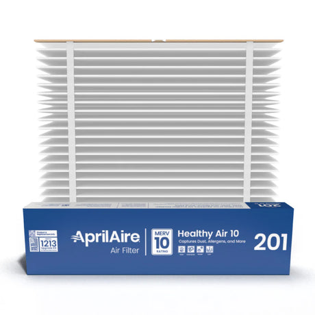 AprilAire 201 Replacement Furnace Filter for AprilAire or Space-Gard 2200 or 2250 Whole-House Air Purifiers - MERV 10, 20x25x6 Air Filter