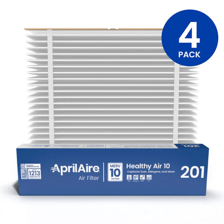 AprilAire 201 Replacement Furnace Filter for AprilAire or Space-Gard 2200 or 2250 Whole-House Air Purifiers - MERV 10, 20x25x6 Air Filter