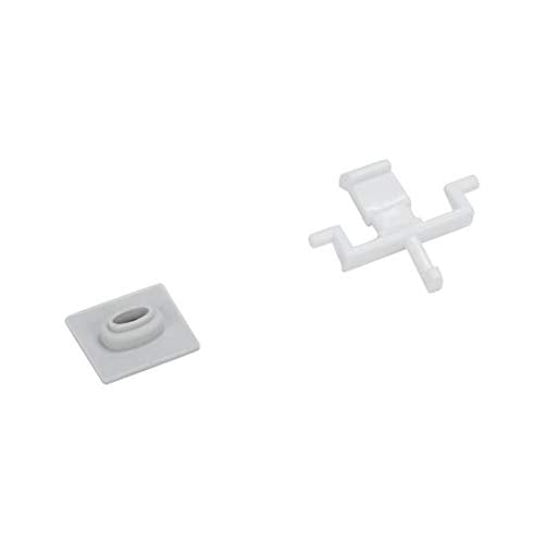 Dishwasher Dispenser Door Latch and Gasket