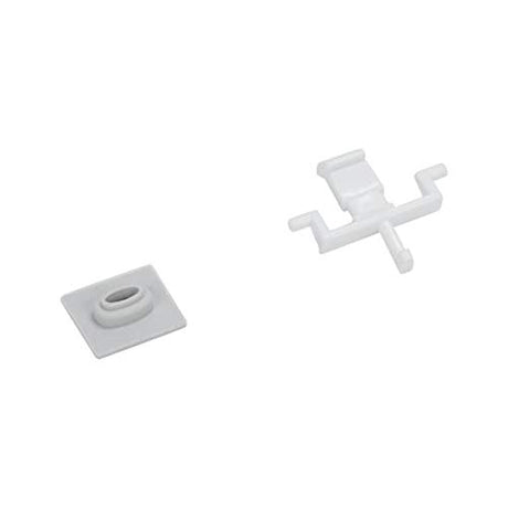 Dishwasher Dispenser Door Latch and Gasket