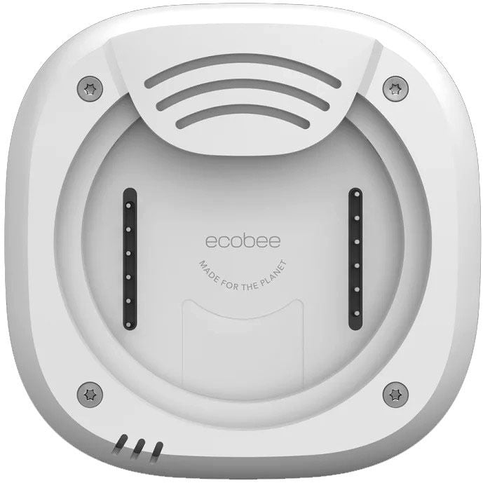 Ecobee EB-STATE6LP-01 Enhanced Smart Thermostat, 24 V, 3.5 VA, +/-1 deg F Accuracy, LCD Display, Wall Mounting